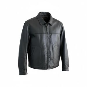 St. John's Bay Black Leather Jacket